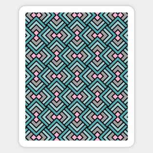 Geometric Pattern Art Sticker